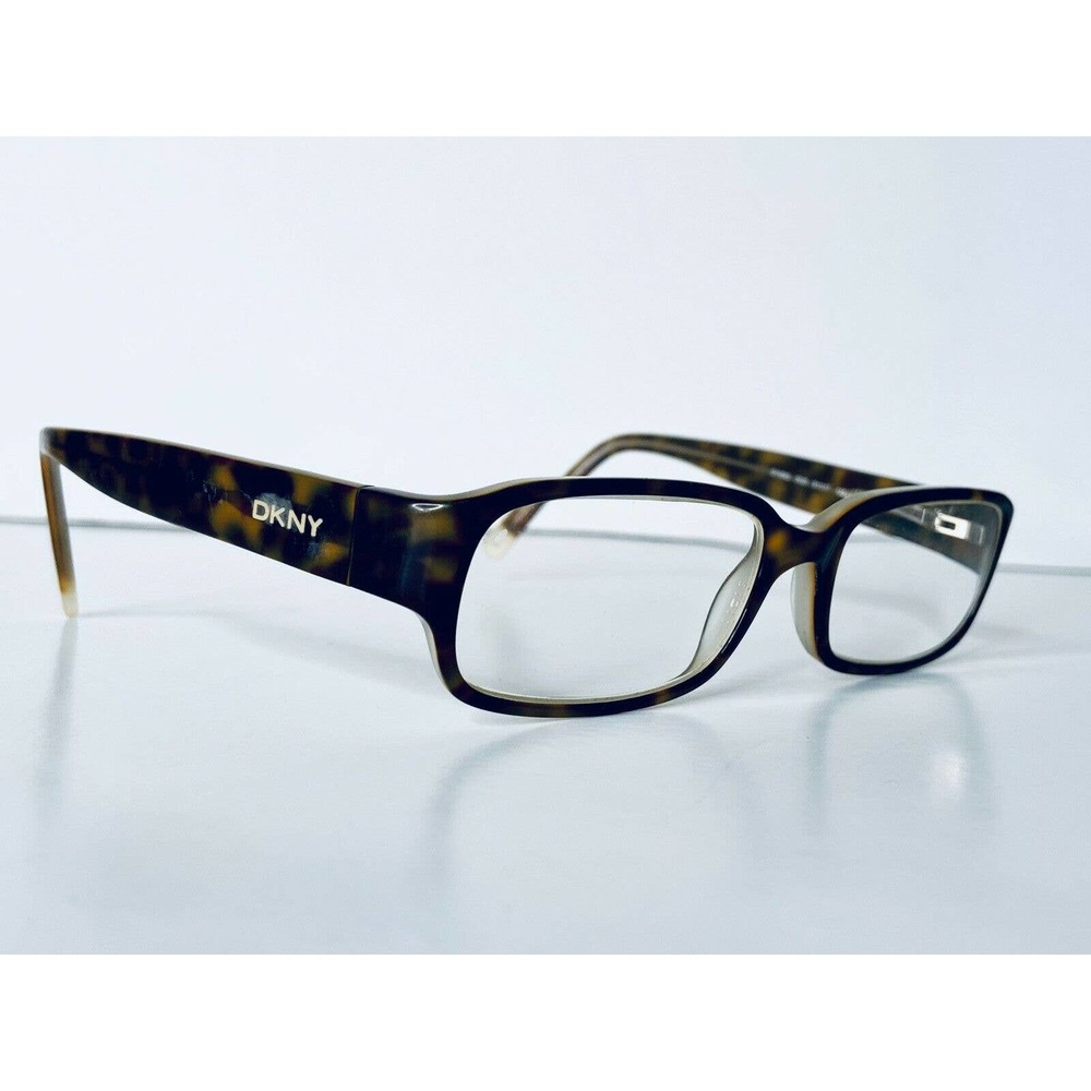 Dkny Tortoise Acetate Rectangular Glasses - image 7